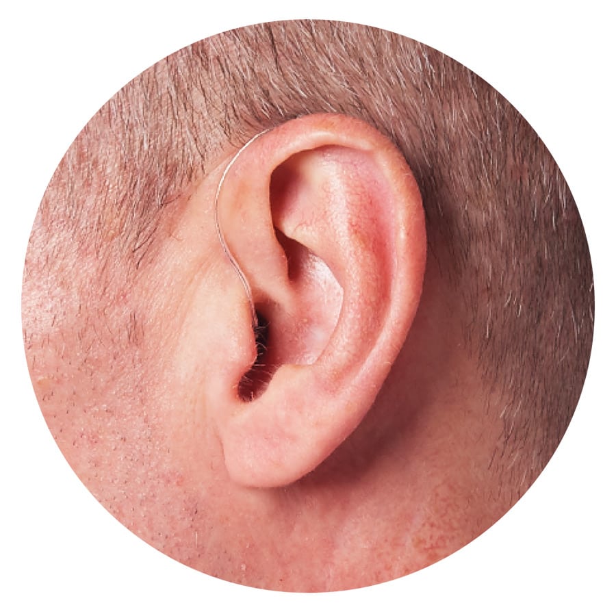 Livio Ric 312 Closeup On Ear