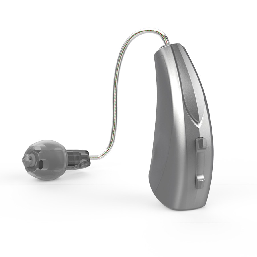 Livio Ric 312 Hearing Aid In Sterling Color