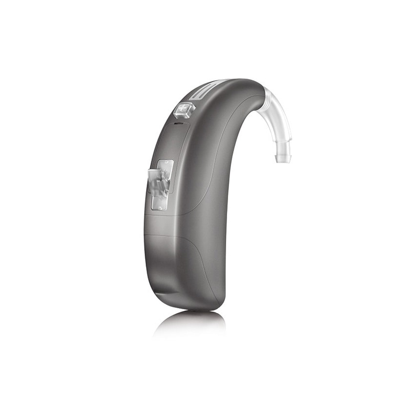 Max Ultra Power Hearing Aid In Pewter Color