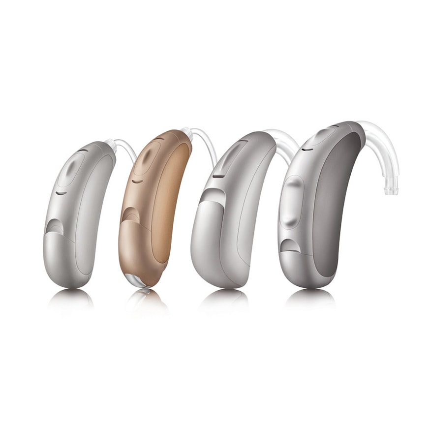 Stride Power Rechargeable Hearing Aid Colors Family